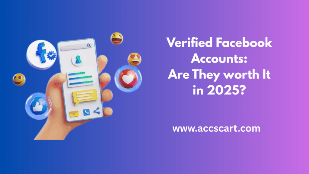 Verified Facebook account
