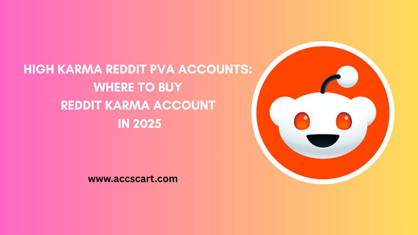 buy Reddit karma account