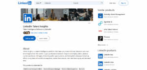 LinkedIn recruiter tools