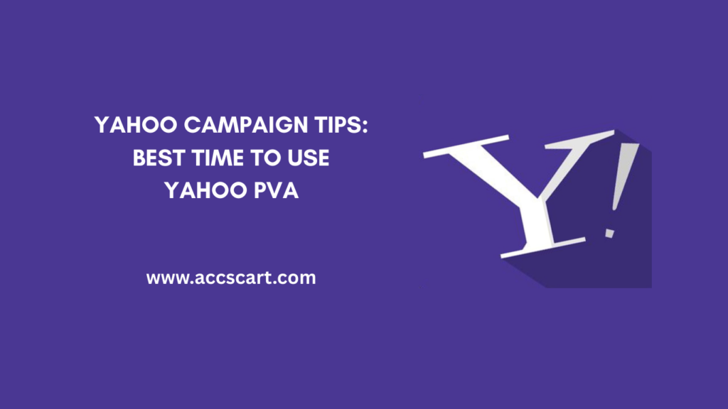 YAHOO CAMPAIGN TIPS