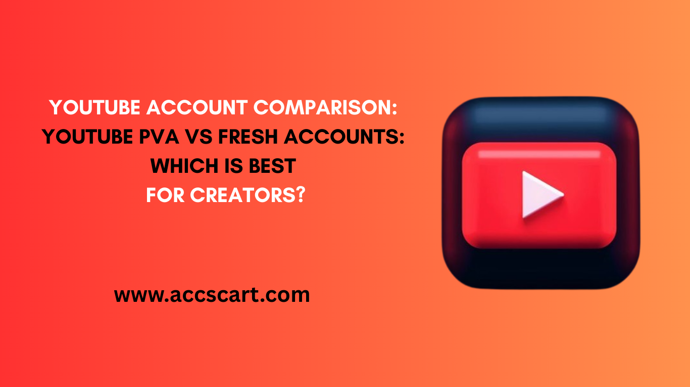 YouTube account comparison