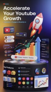 YouTube account comparison