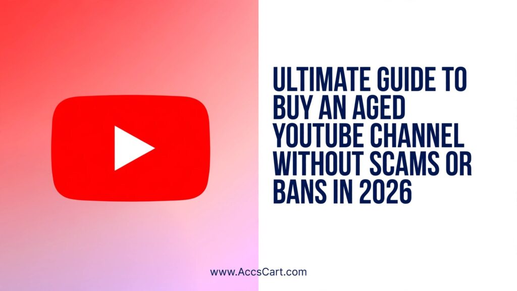 BUY AN AGED YOUTUBE CHANNEL