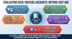 HOW TO BUY AGED YOUTUBE ACCOUNTS SAFELY: A COMPLETE 2026 GUIDE 1 aged YouTube accounts