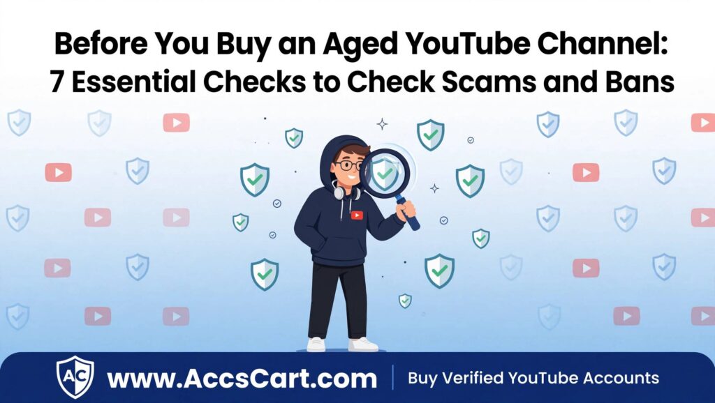 buy an aged youtube channel accounts