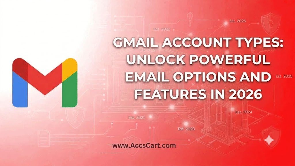 gmail account types