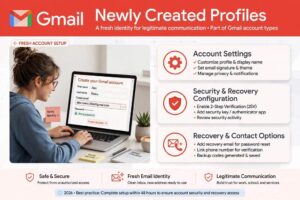 new Gmail accounts
