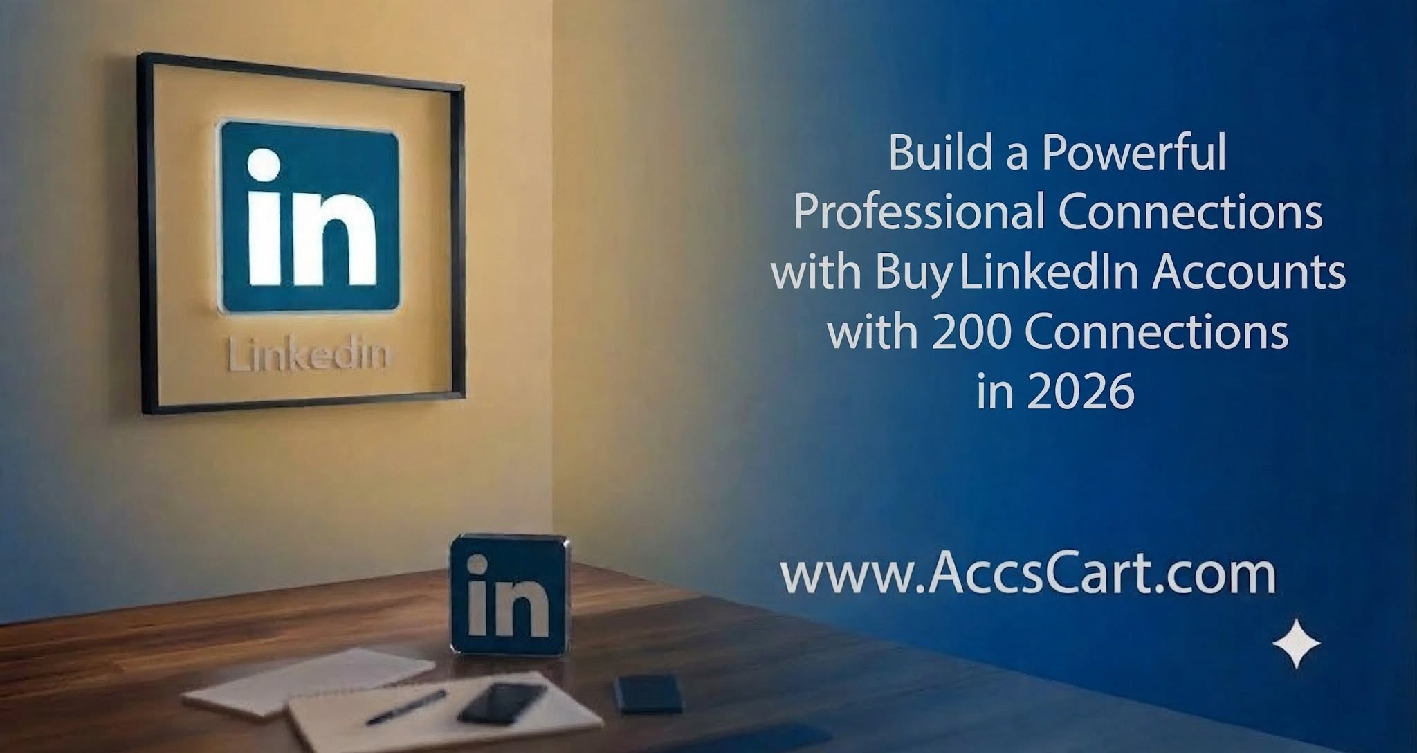 buy linkedin accounts with 200 connections